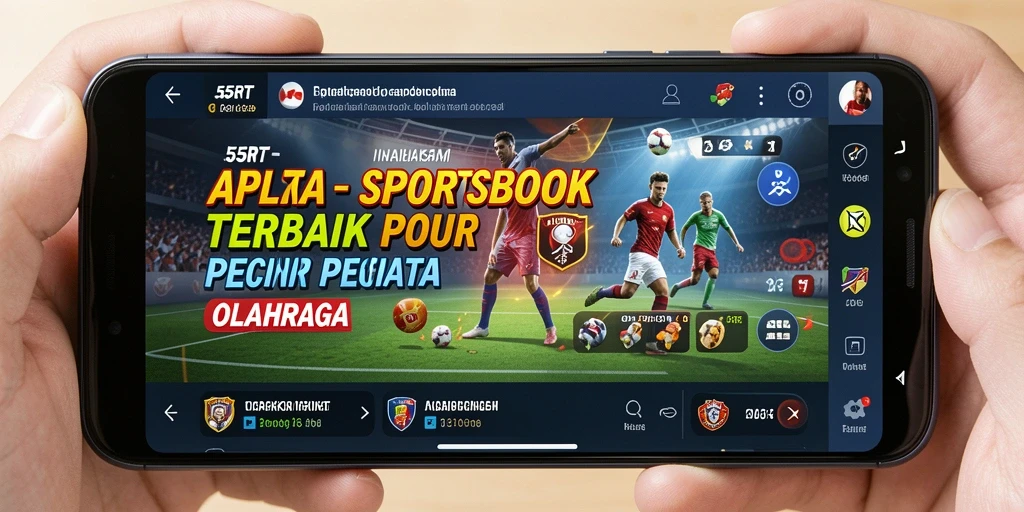 Tangkapan layar 55RT menampilkan fitur taruhan olahraga yang menarik.