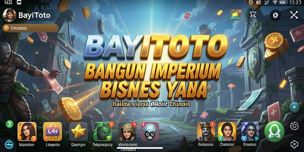 Tampilan gameplay menarik dari BAYITOTO yang menunjukkan pengelolaan bisnis.