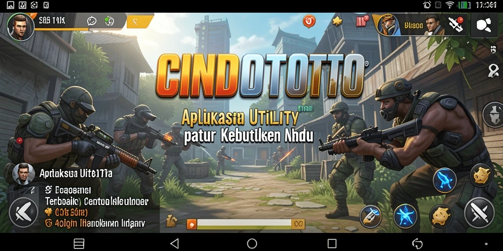 Tampilan antarmuka CINDOTOTO yang bersih dan fungsional.
